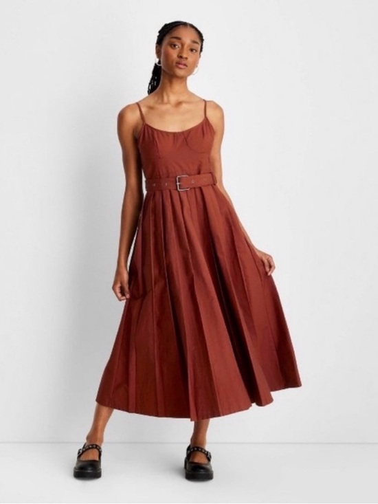 Future Collective Dresses & Skirts - Reese Blutstein Brown Rust
Future Collective Dress